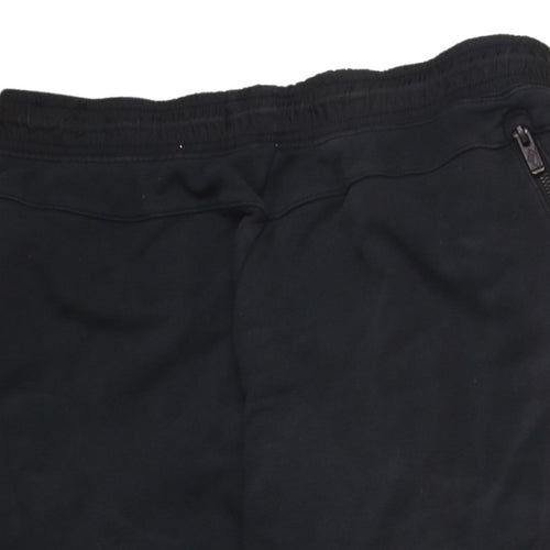 Nike Men's Black Jogger Sweatpants L Regular Fit Fleece