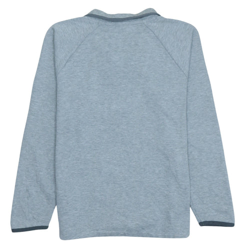 Nike Boys Grey 12-13 Years 1/2 Zip Fleece Sweatshirt