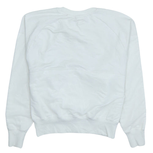 Champion Womens Ivory XS Pullover Sweatshirt with Logo Embroidery