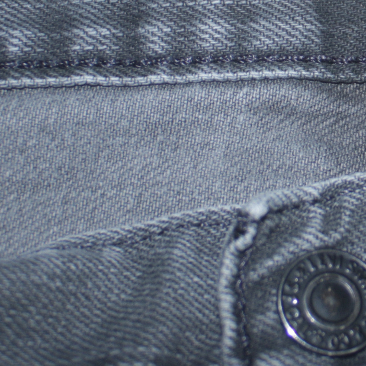 Levi's Men's Grey Straight Leg Denim Jeans Size 36x32 Regular Fit