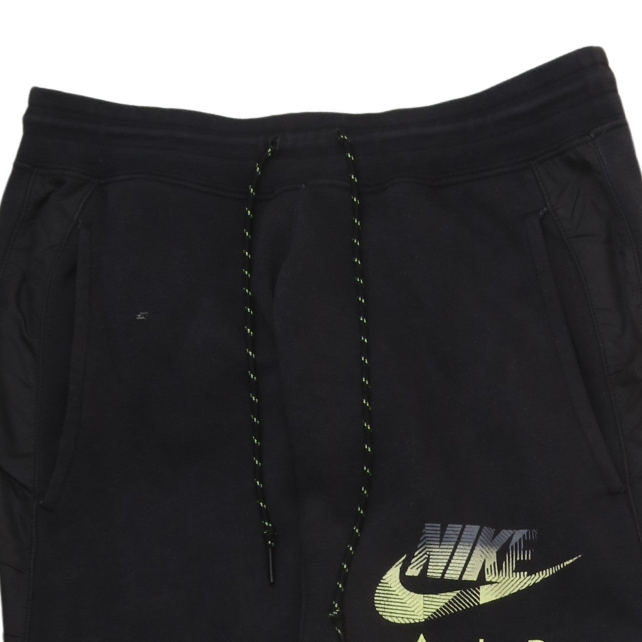 Nike Men's Black Air Jogger Trousers M Fleece Comfort Fit