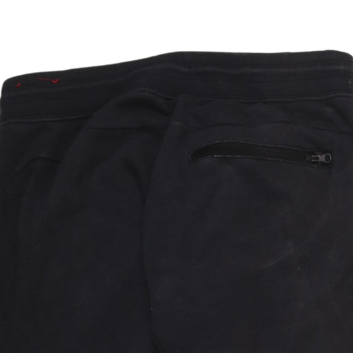 Nike Men's Black Air Jogger Trousers M Fleece Comfort Fit