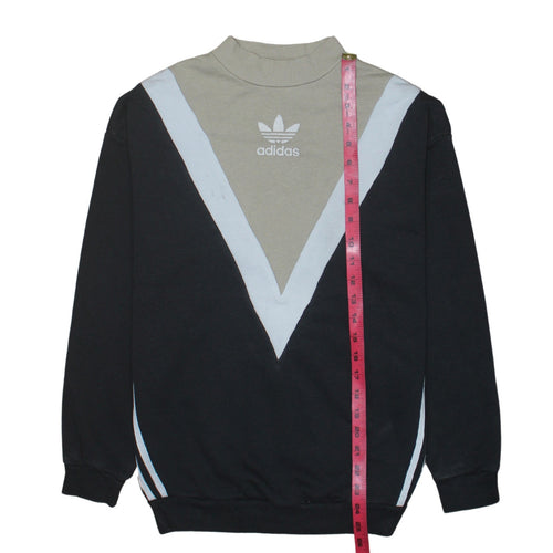 Adidas Women’s Black & Beige Crew Neck Pullover Sweatshirt XS