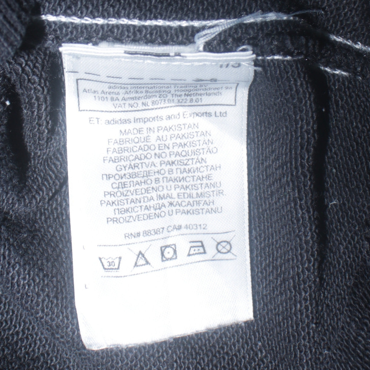 Adidas Women’s Black & Beige Crew Neck Pullover Sweatshirt XS