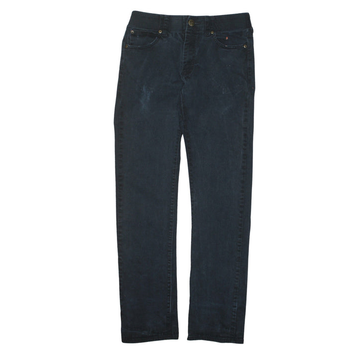 Lee Men's Black Slim Straight Jeans 29W x 30L Stretch Denim