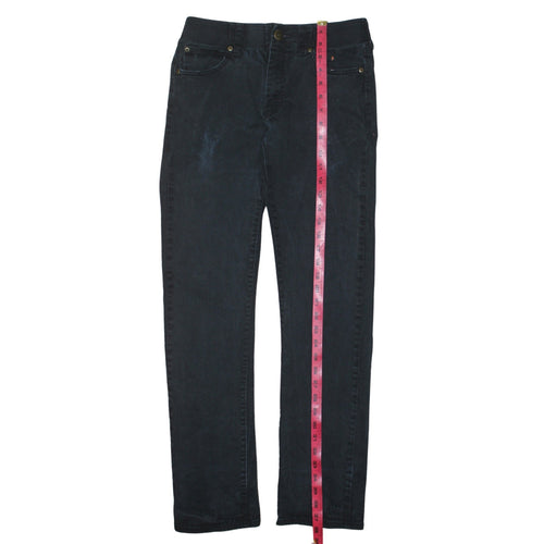 Lee Men's Black Slim Straight Jeans 29W x 30L Stretch Denim