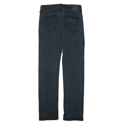 Lee Men's Black Slim Straight Jeans 29W x 30L Stretch Denim