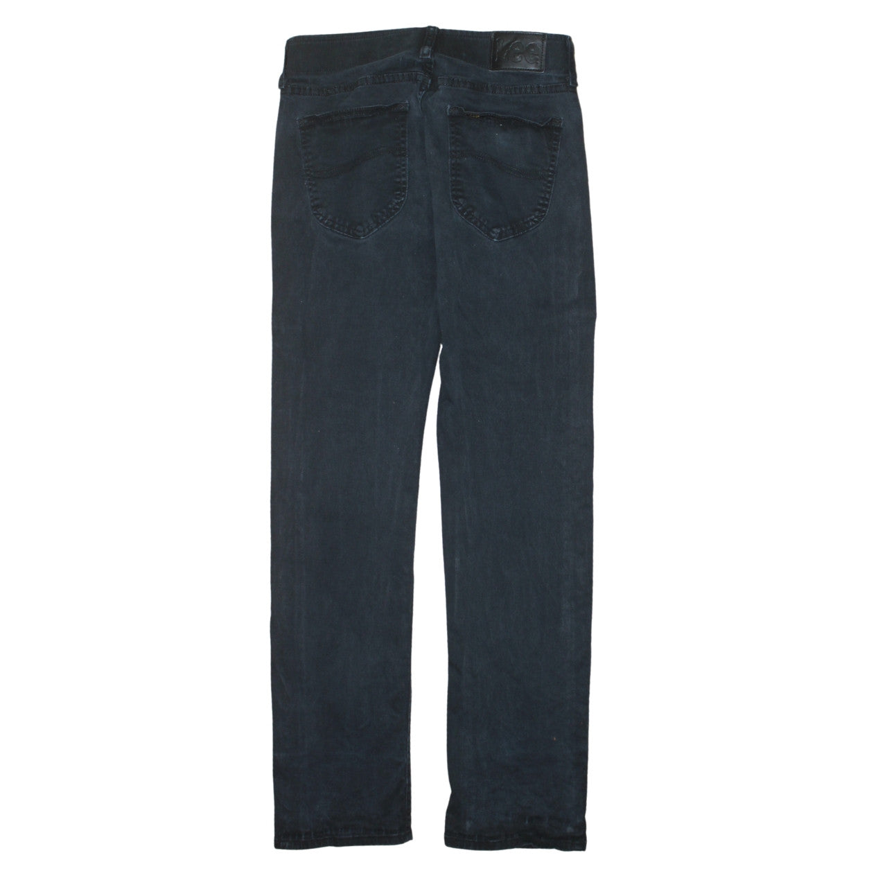 Lee Men's Black Slim Straight Jeans 29W x 30L Stretch Denim