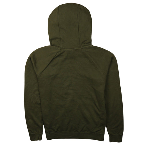 Nike Men's Green Pullover Hoodie Medium Graphic Logo Sportswear