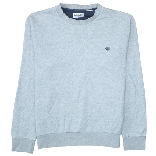 Timberland Men's Grey Crew Neck Pullover Sweatshirt Size M