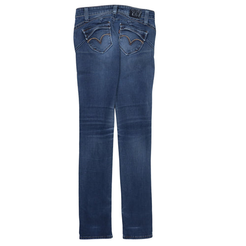 Levi's Revel Women's Blue 27 Straight Fit Stretch Jeans