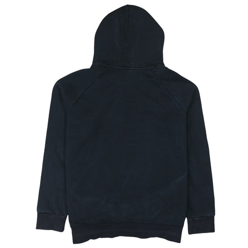 Adidas Womens Black 2XL Pullover Hoodie with Logo Print
