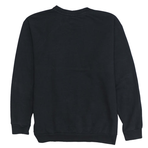 Puma Womens Black Size 10 Crew Neck Pullover Sweatshirt