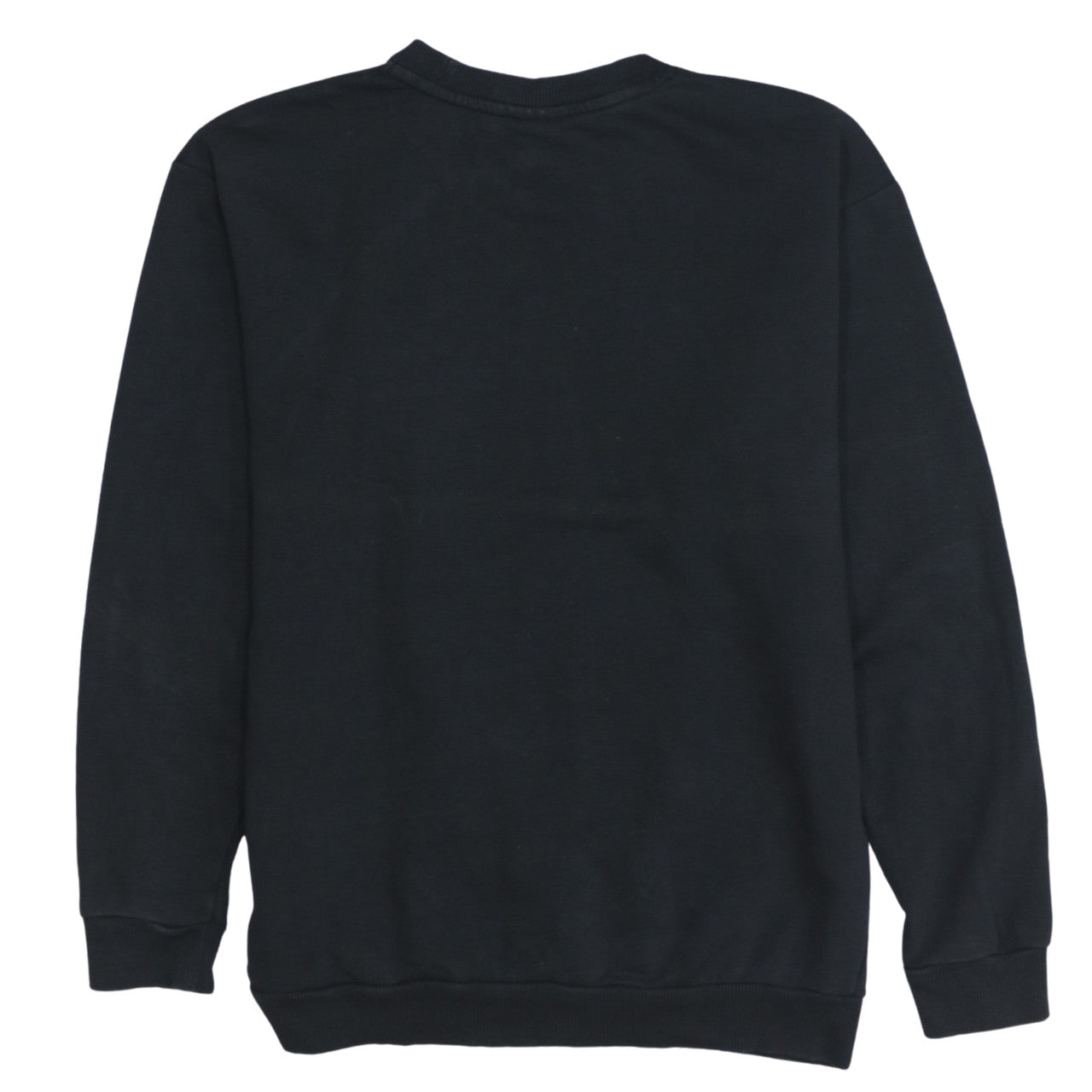 Puma Womens Black Size 10 Crew Neck Pullover Sweatshirt