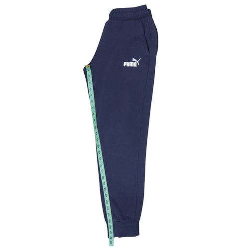 Puma Men's Blue Jogger Sweatpants Size M Comfortable Tapered Fit