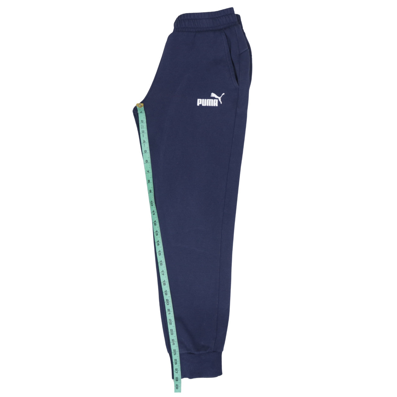 Puma Men's Blue Jogger Sweatpants Size M Comfortable Tapered Fit