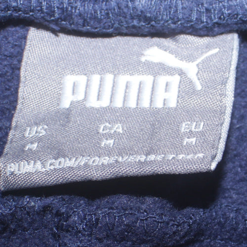 Puma Men's Blue Jogger Sweatpants Size M Comfortable Tapered Fit