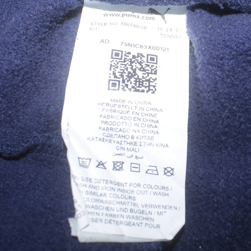 Puma Men's Blue Jogger Sweatpants Size M Comfortable Tapered Fit