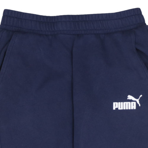 Puma Men's Blue Jogger Sweatpants Size M Comfortable Tapered Fit