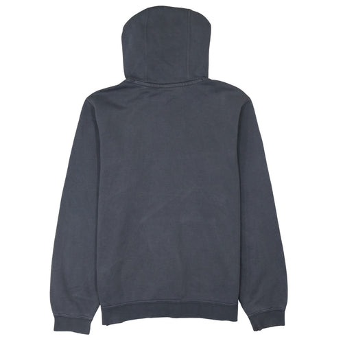 Nike Men’s Grey Pullover Hoodie M Embroidered Logo Fleece Sweatshirt