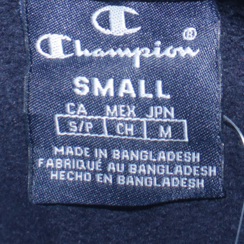 Champion Boys Black Small Pullover Hoodie New York Logo Graphic Print