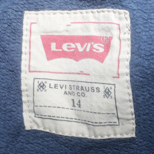 Levi's Boys Blue Logo Pullover Sweatshirt Size 14 Years