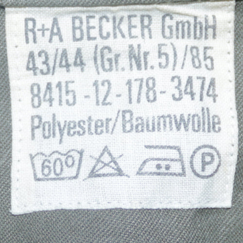 R+A Becker Mens Green Army Long Sleeve Button-Up Shirt Size 17