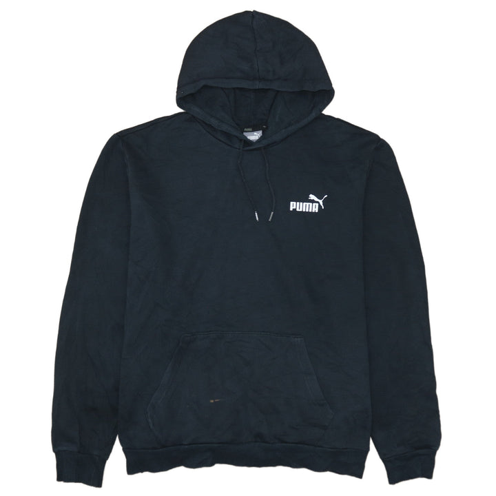 Puma Men's Black XL Pullover Hoodie Logo Sportswear