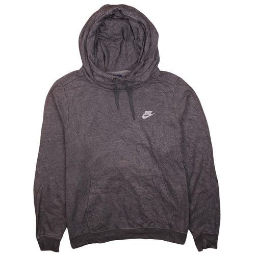 Nike Men's Grey Pullover Hoodie XL Hooded Sweatshirt Casual Sportswear