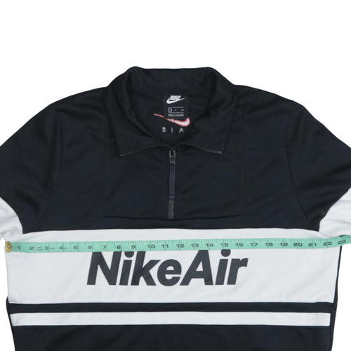 Nike Air Men's Black Small 1/2 Zip Sweatshirt Sports Top
