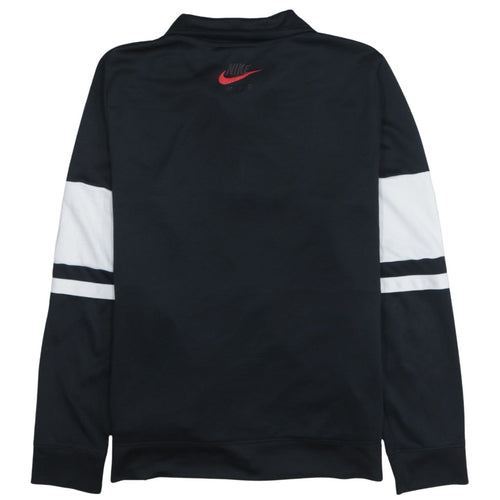 Nike Air Men's Black Small 1/2 Zip Sweatshirt Sports Top