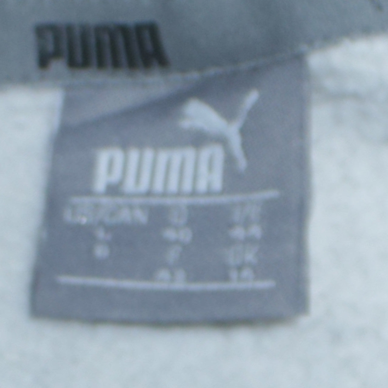 Puma Womens Grey Hoodie L Pullover Logo Hooded Sweatshirt