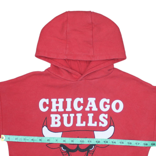 Primark NBA Chicago Bulls Boys Red Pullover Hoodie 9-10 Years