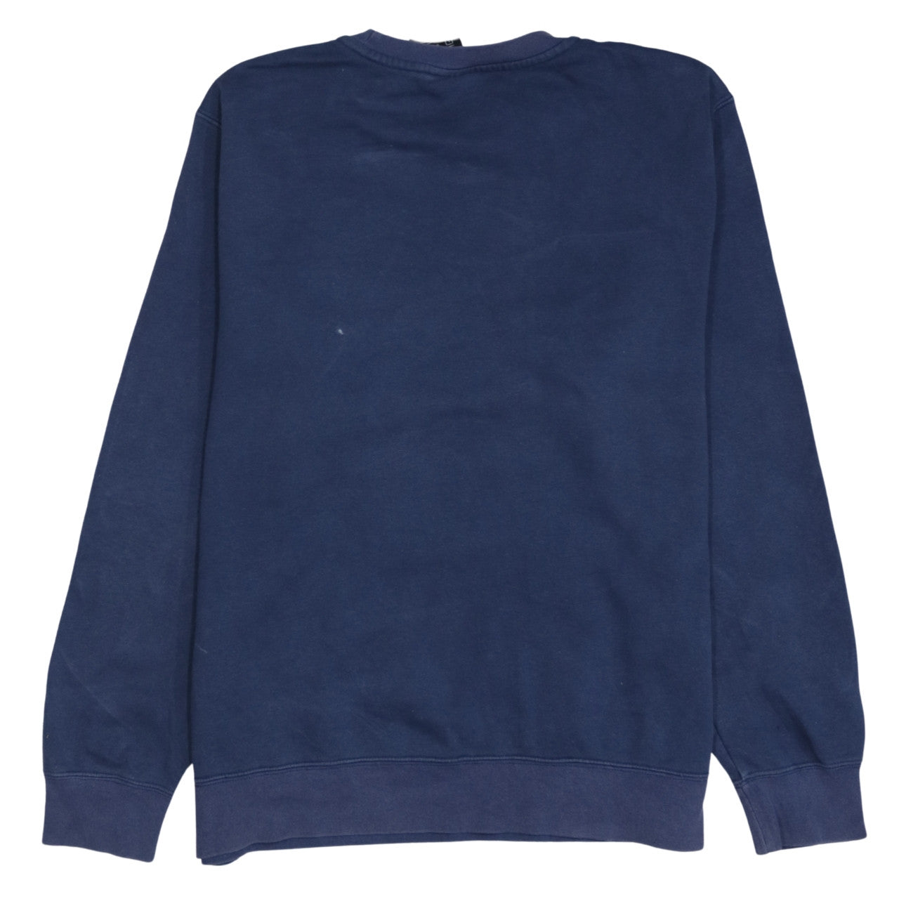 Nike Men's Blue L Fleece Pullover Sweatshirt Crew Neck Logo