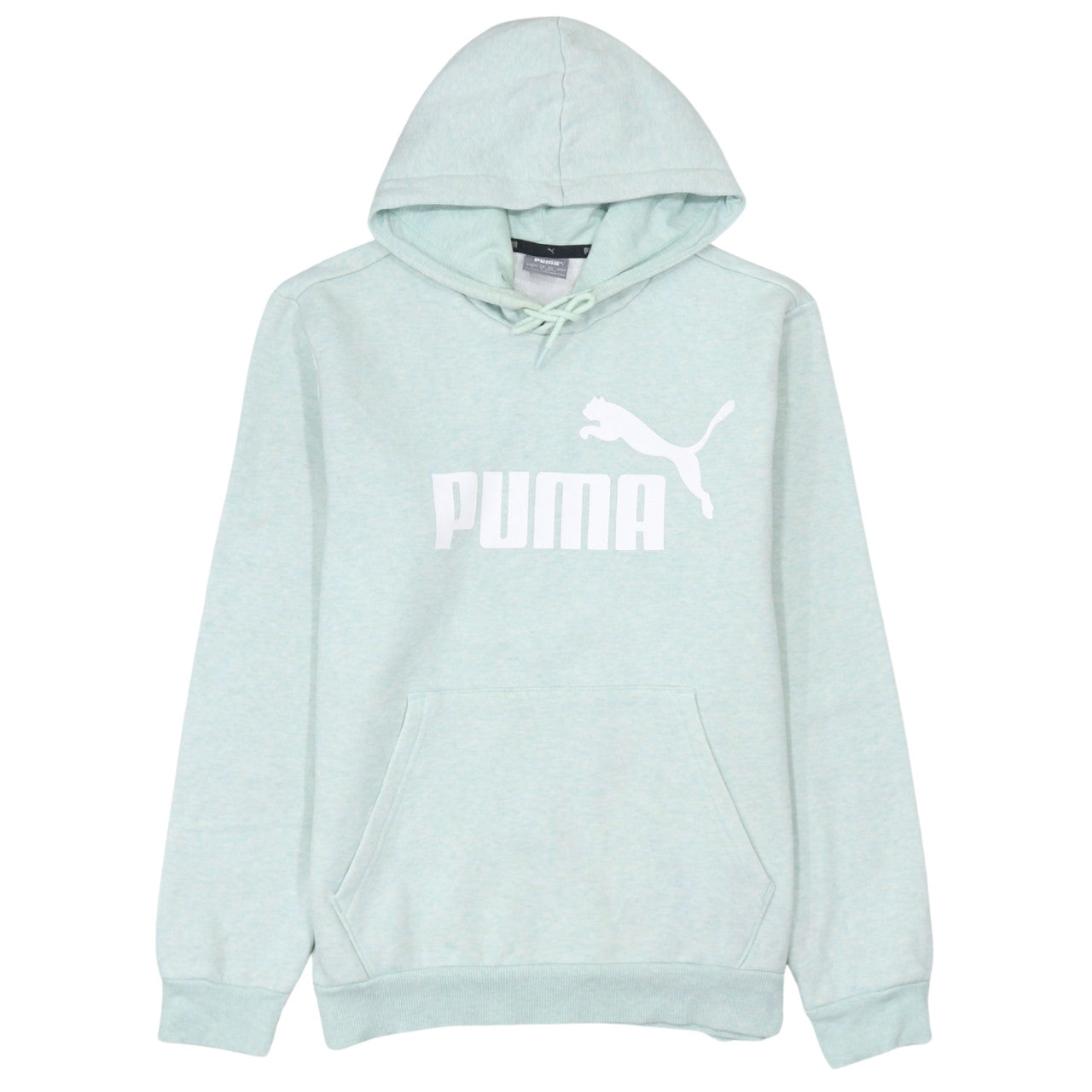Puma Women's Mint Green Small Pullover Hoodie Sweatshirt
