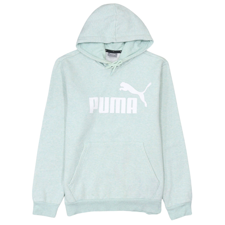 Puma Women's Mint Green Small Pullover Hoodie Sweatshirt