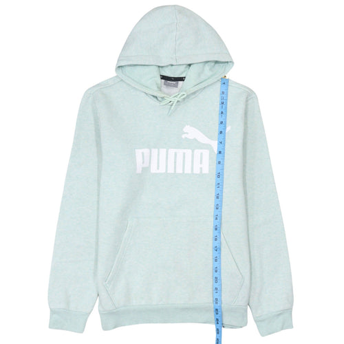 Puma Women's Mint Green Small Pullover Hoodie Sweatshirt