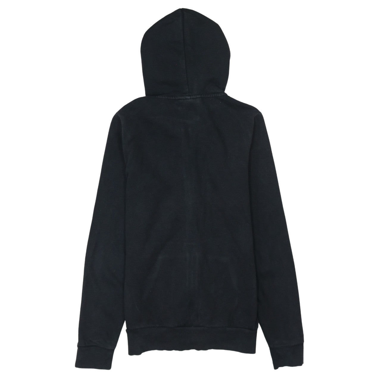 Puma Women's Black Full Zip Hoodie Size 10 Cotton Blend