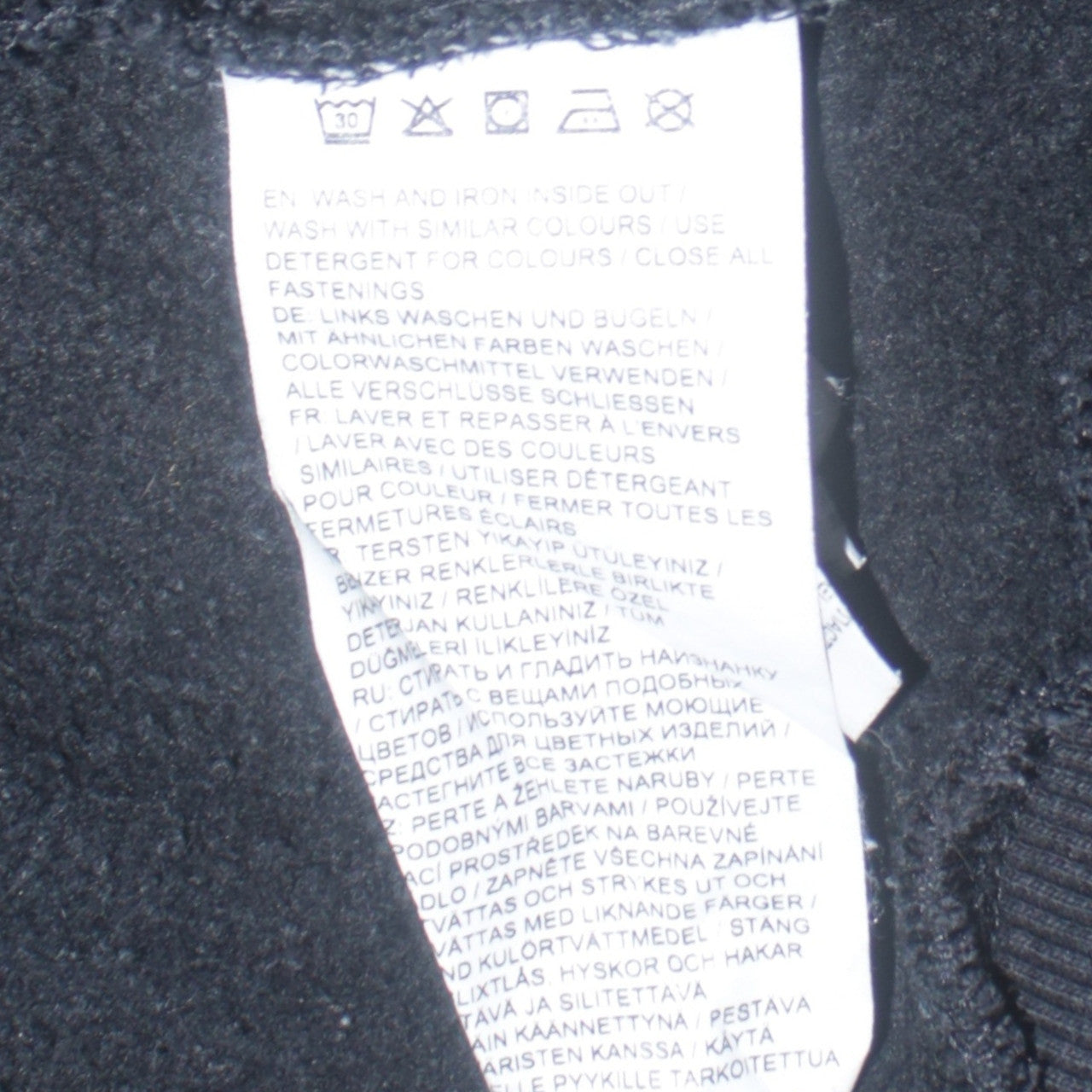 Puma Women's Black Full Zip Hoodie Size 10 Cotton Blend