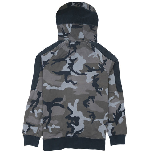 Nike NBA Men's Grey Camouflage Pullover Hoodie Size M