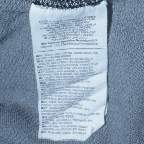 Nike NBA Men's Grey Camouflage Pullover Hoodie Size M