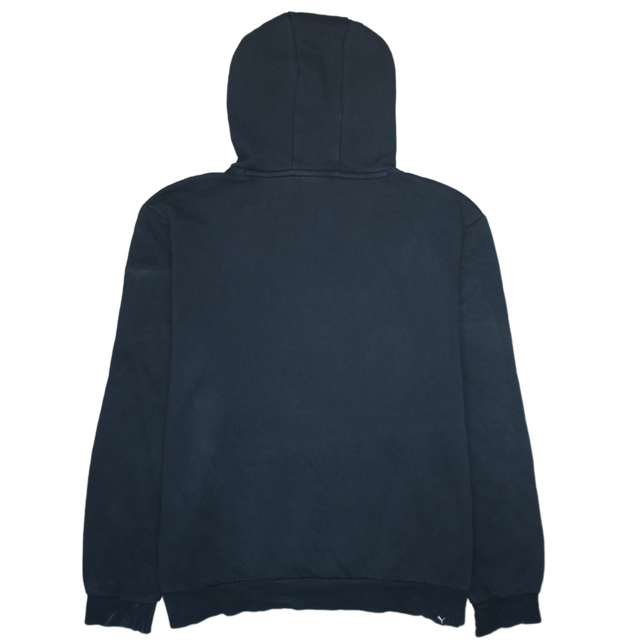 Puma Men's Black Pullover Hoodie Size L Graphic Sportswear