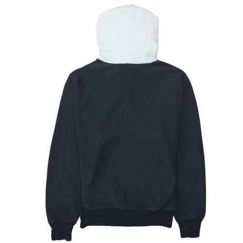 Champion Men's Blue Small Pullover Hoodie Sweatshirt with Logo