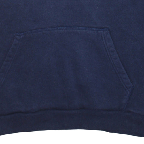 Fila Women Navy Blue Pullover Hoodie Size L 14 Cotton Blend