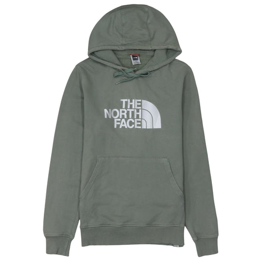 The North Face Men's Green Pullover Hoodie Small Outdoor Cotton