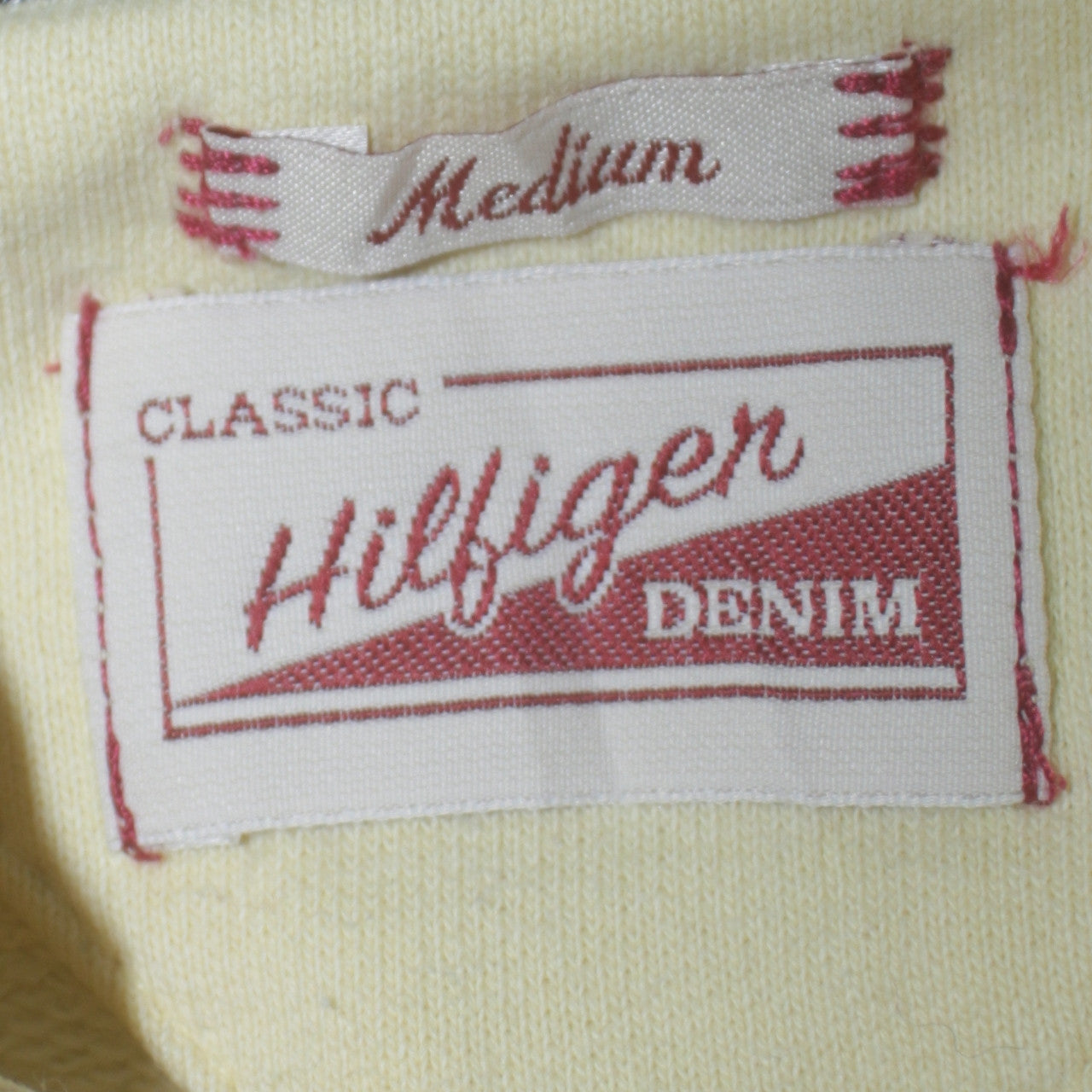 Tommy Hilfiger Denim Women's Beige Full Zip Hoodie Size M