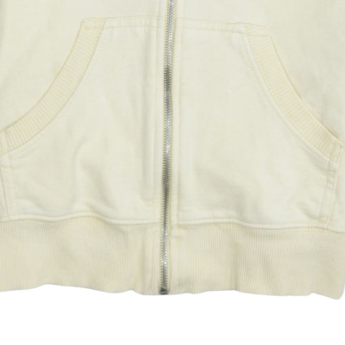 Tommy Hilfiger Denim Women's Beige Full Zip Hoodie Size M