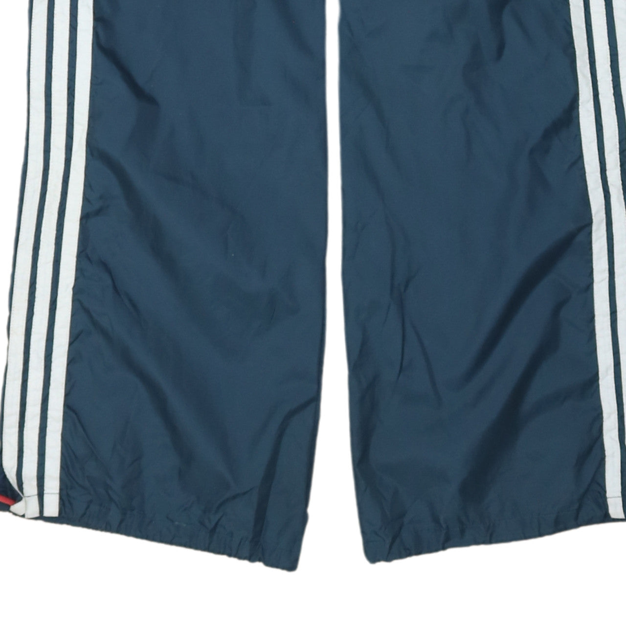 Adidas Men's Blue Windbreaker Track Pants M Retro 3 Stripe