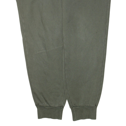 Puma Men’s Green XL Jogger Sweatpants Fleece Cuffed Tapered