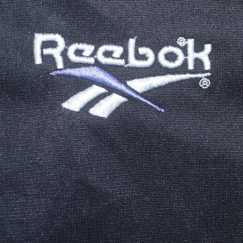 Reebok Men’s Black Purple 90s Retro Track Jacket Size L